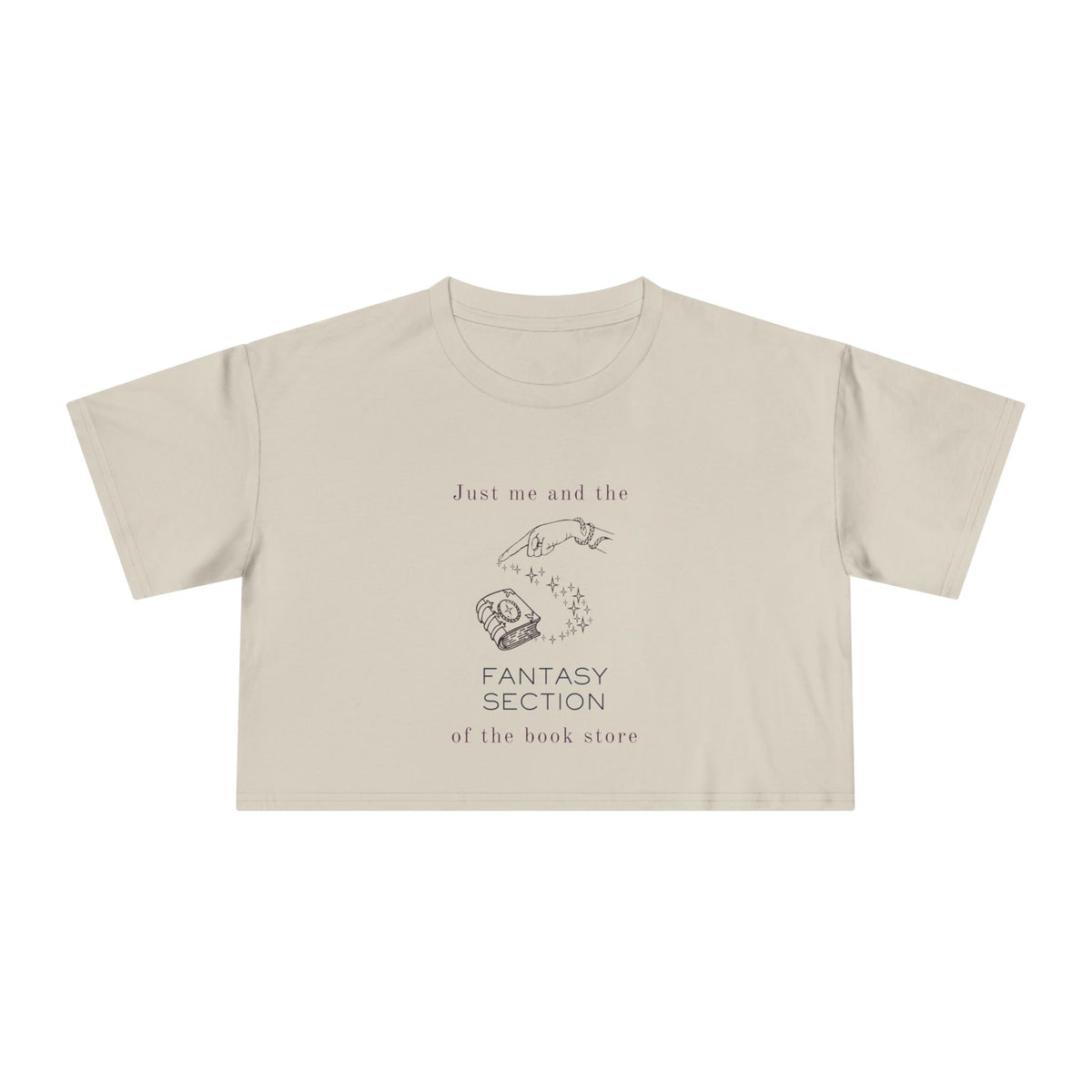 Fantasy Section Crop Tee