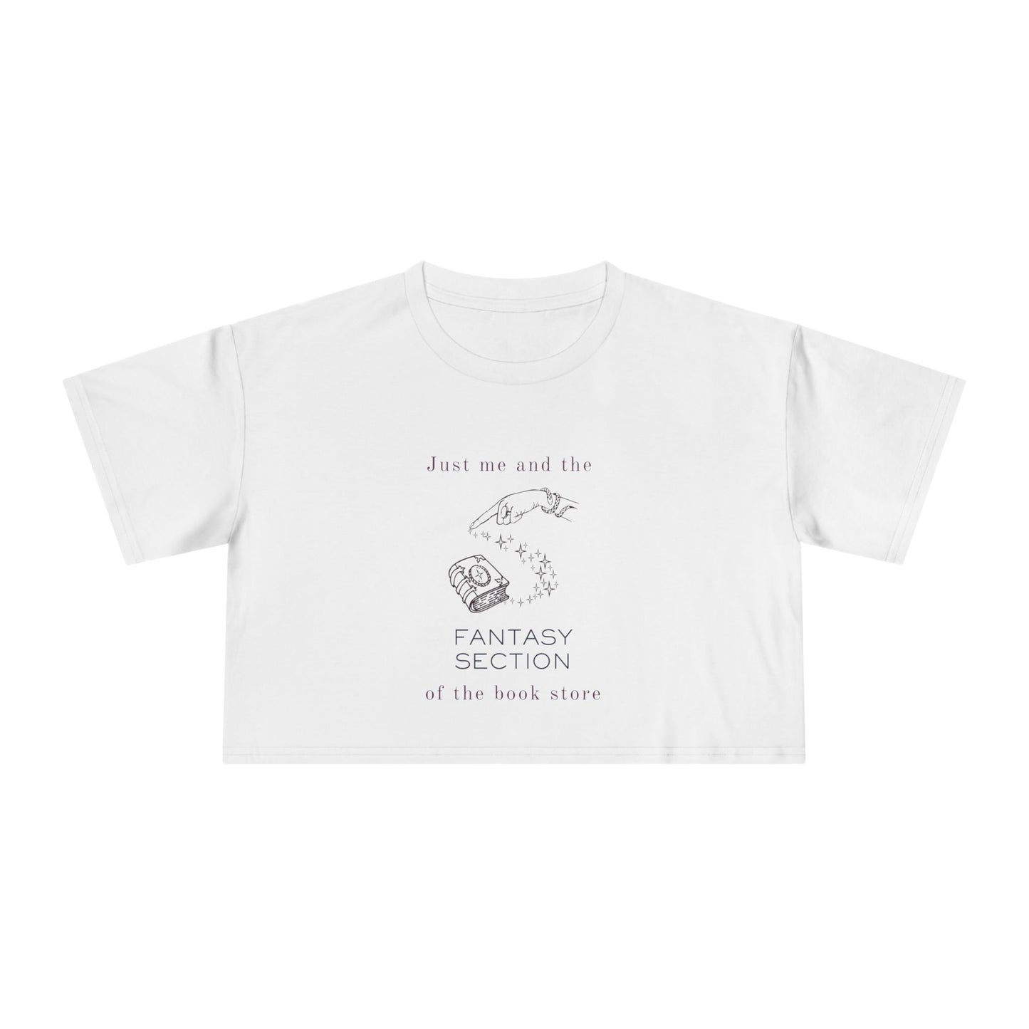 Fantasy Section Crop Tee
