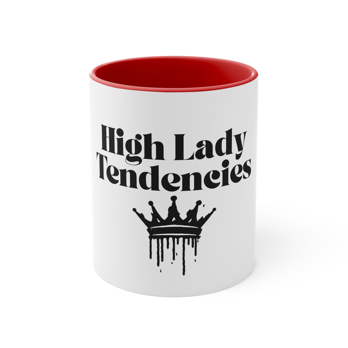 High Lady Tendencies Accent Mug
