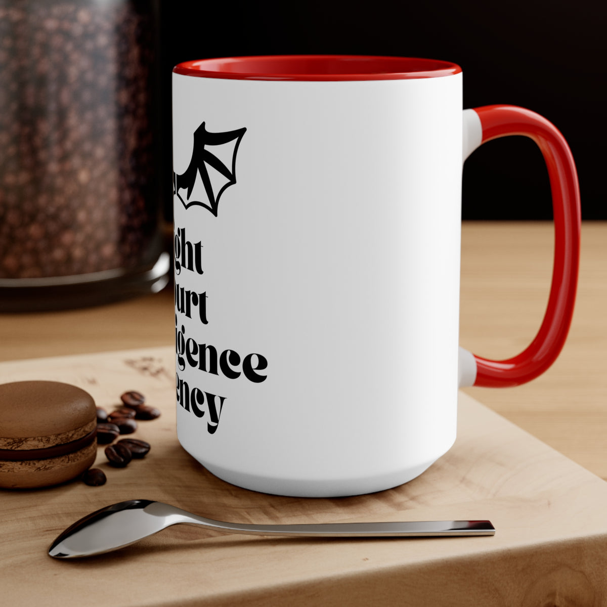 Night Court Intelligence Agency Accent Mug
