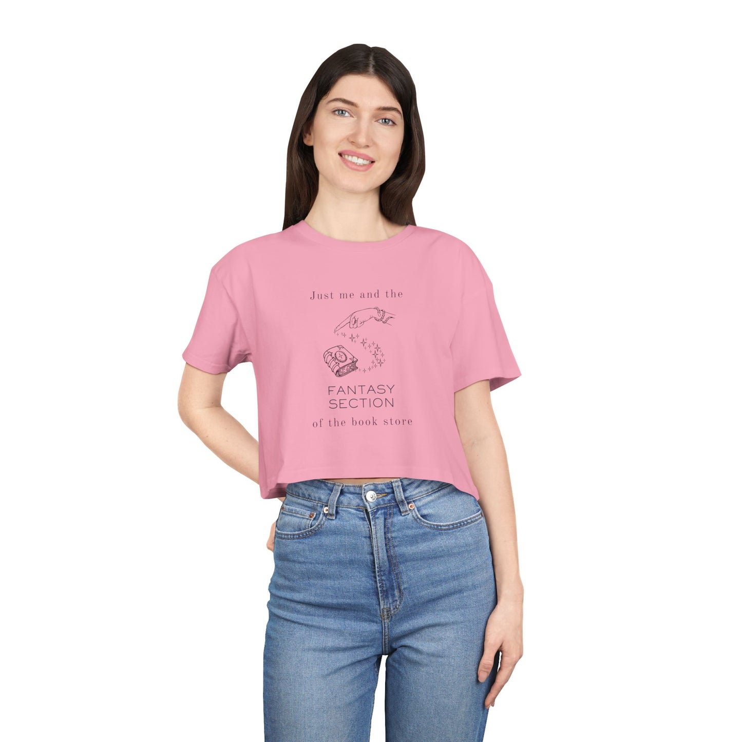Fantasy Section Crop Tee