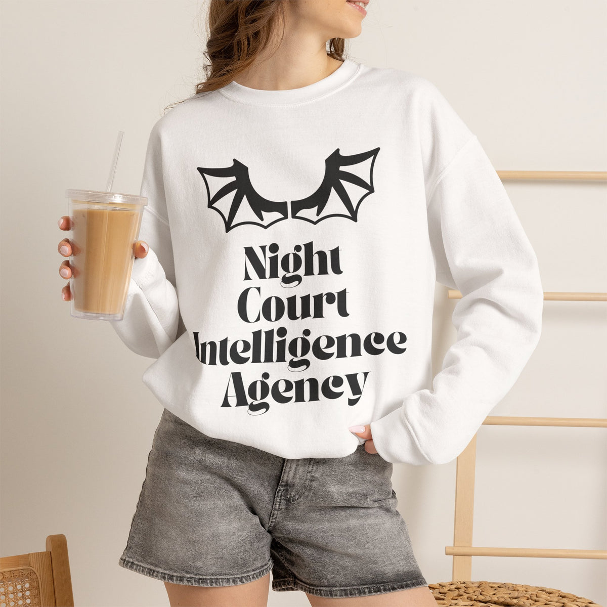 Night Court Intelligence Agency Crewneck Sweatshirt