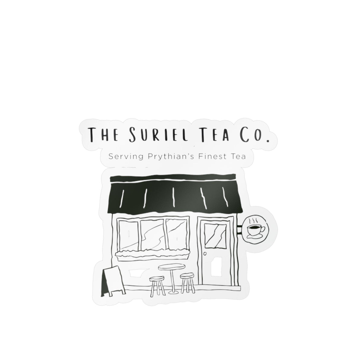 The Suriel Tea Co. Vinyl Sticker