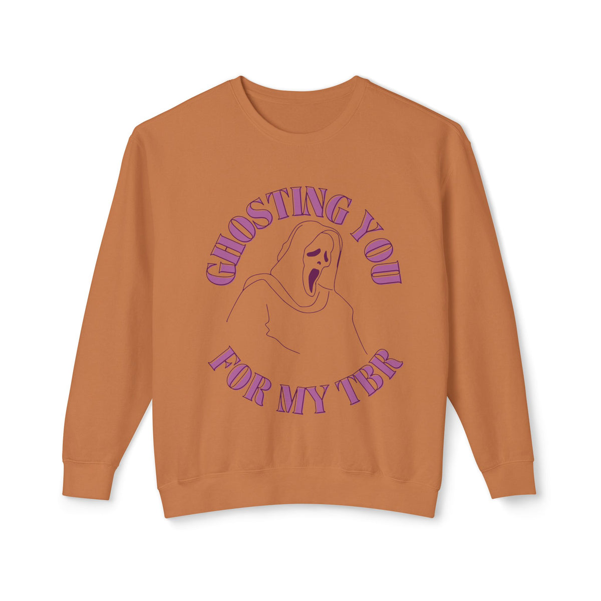 Ghosting You For My TBR Unisex Lightweight Crewneck Sweatshirt