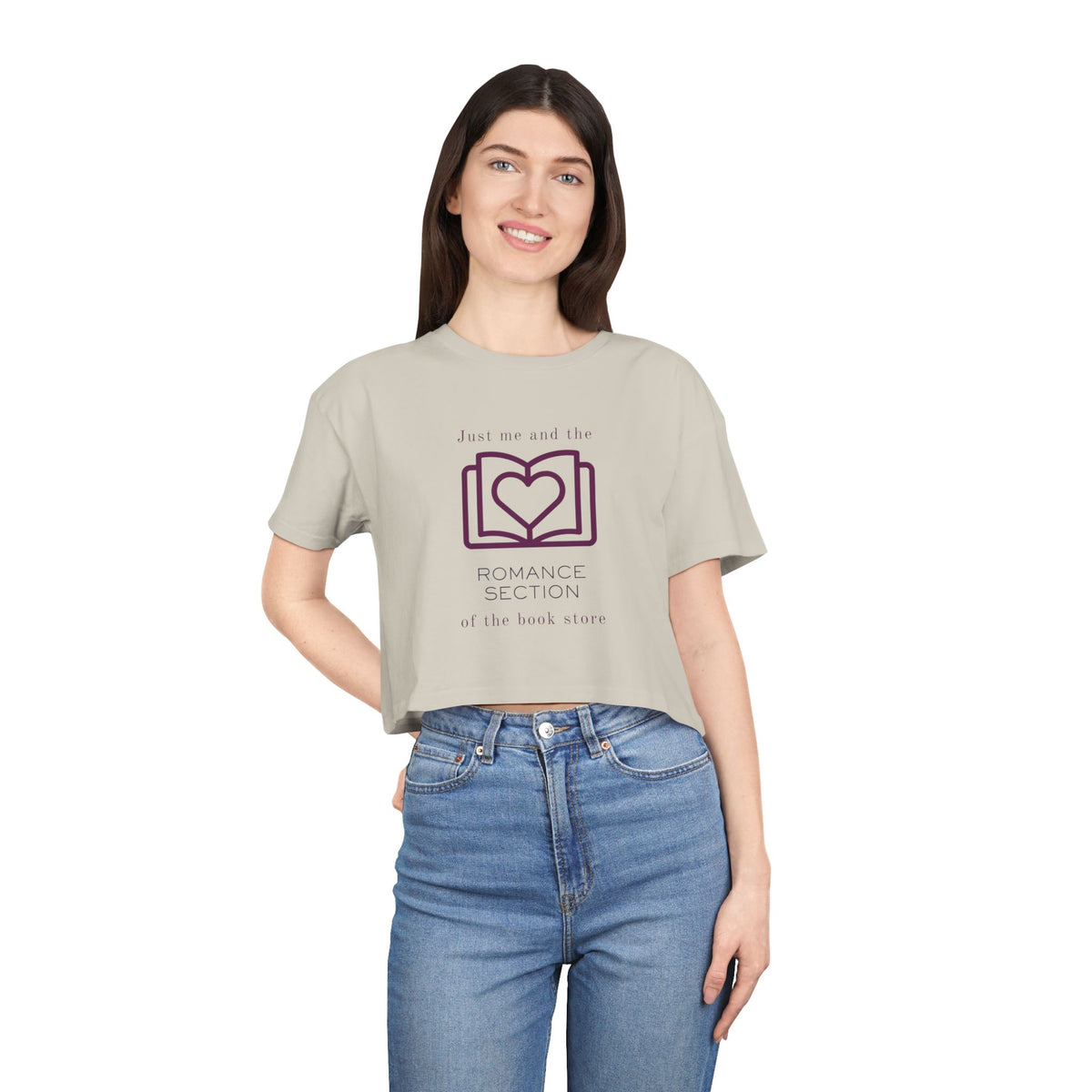 Romance Section Crop Tee