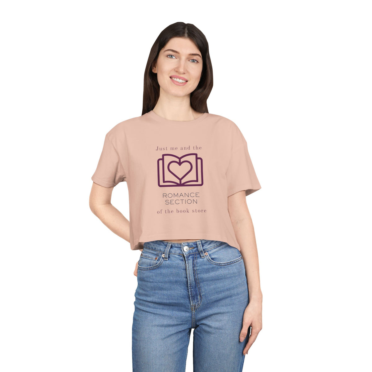 Romance Section Crop Tee