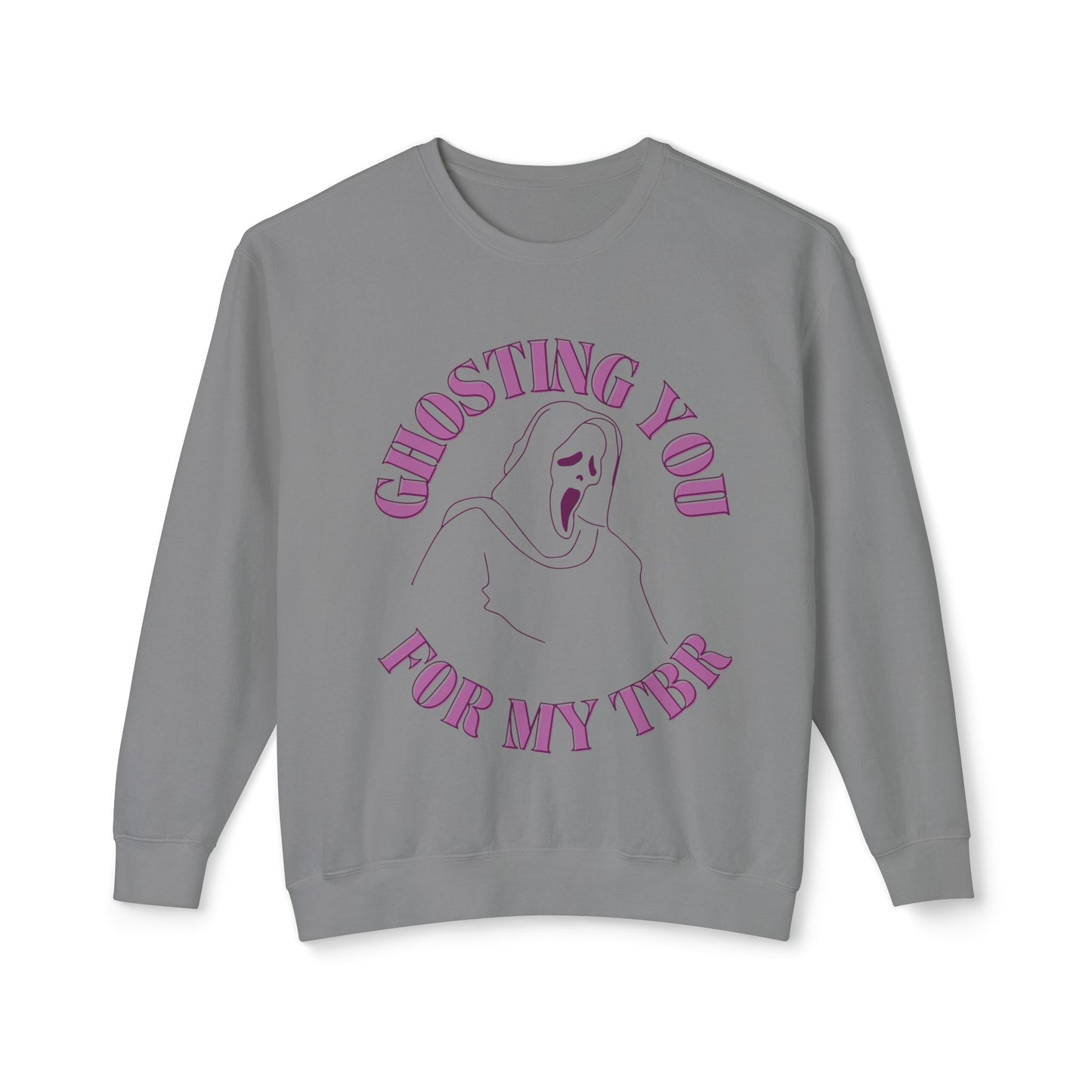 Ghosting You For My TBR Unisex Lightweight Crewneck Sweatshirt