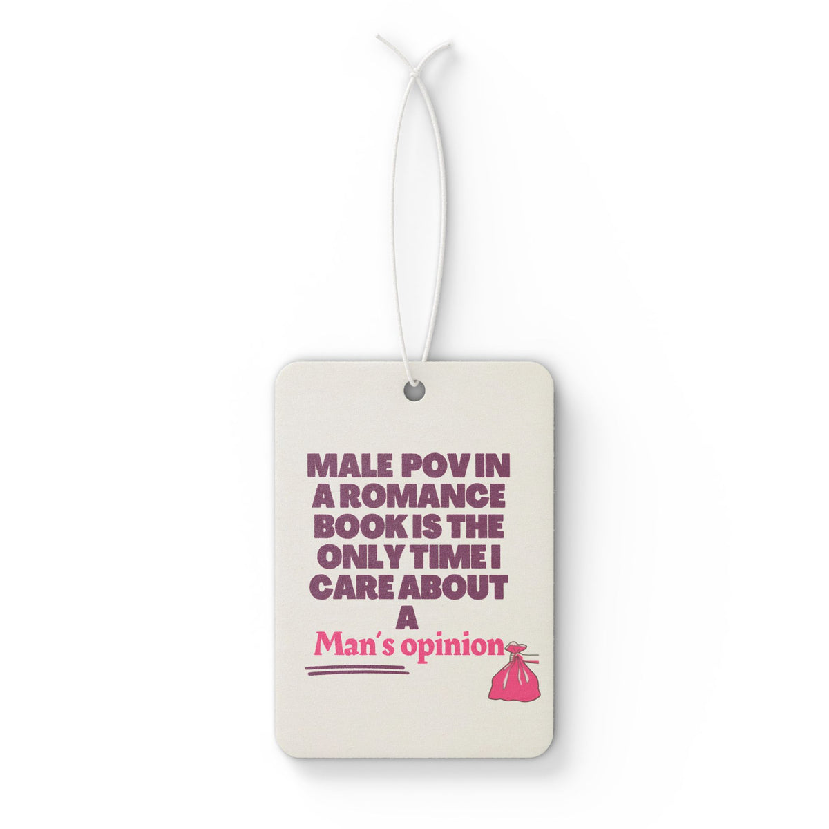 Male POV Car Air Freshener
