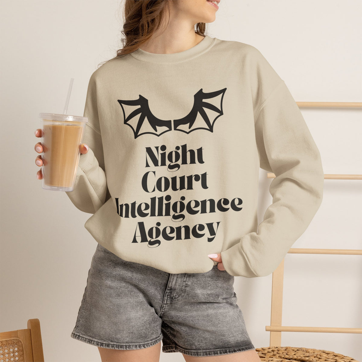 Night Court Intelligence Agency Crewneck Sweatshirt