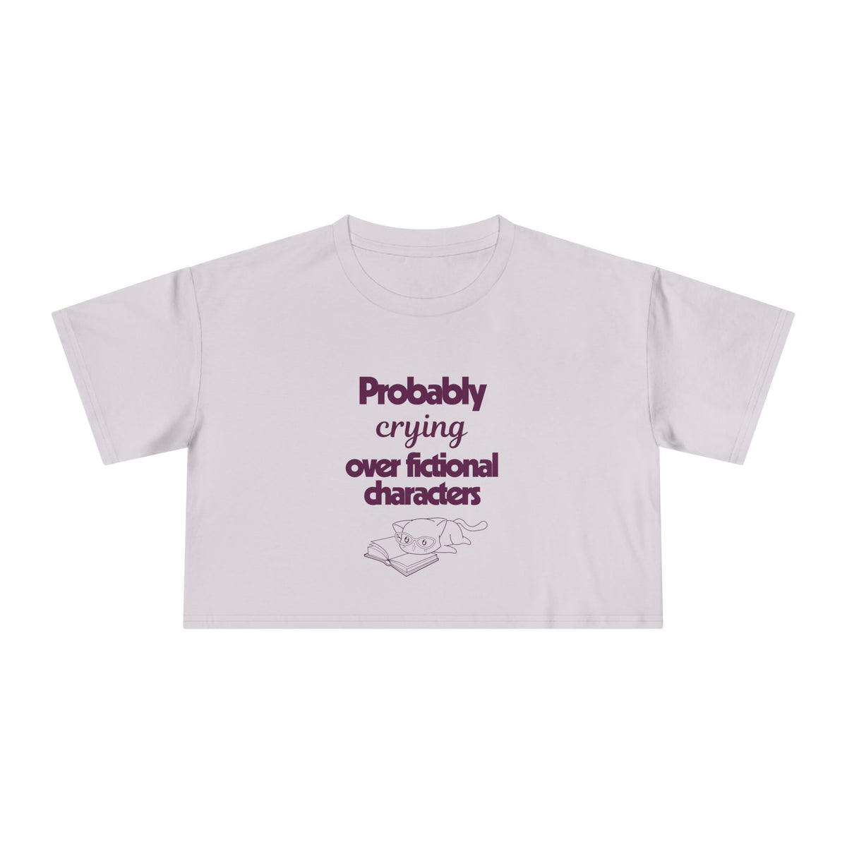 Probably Crying Crop Tee