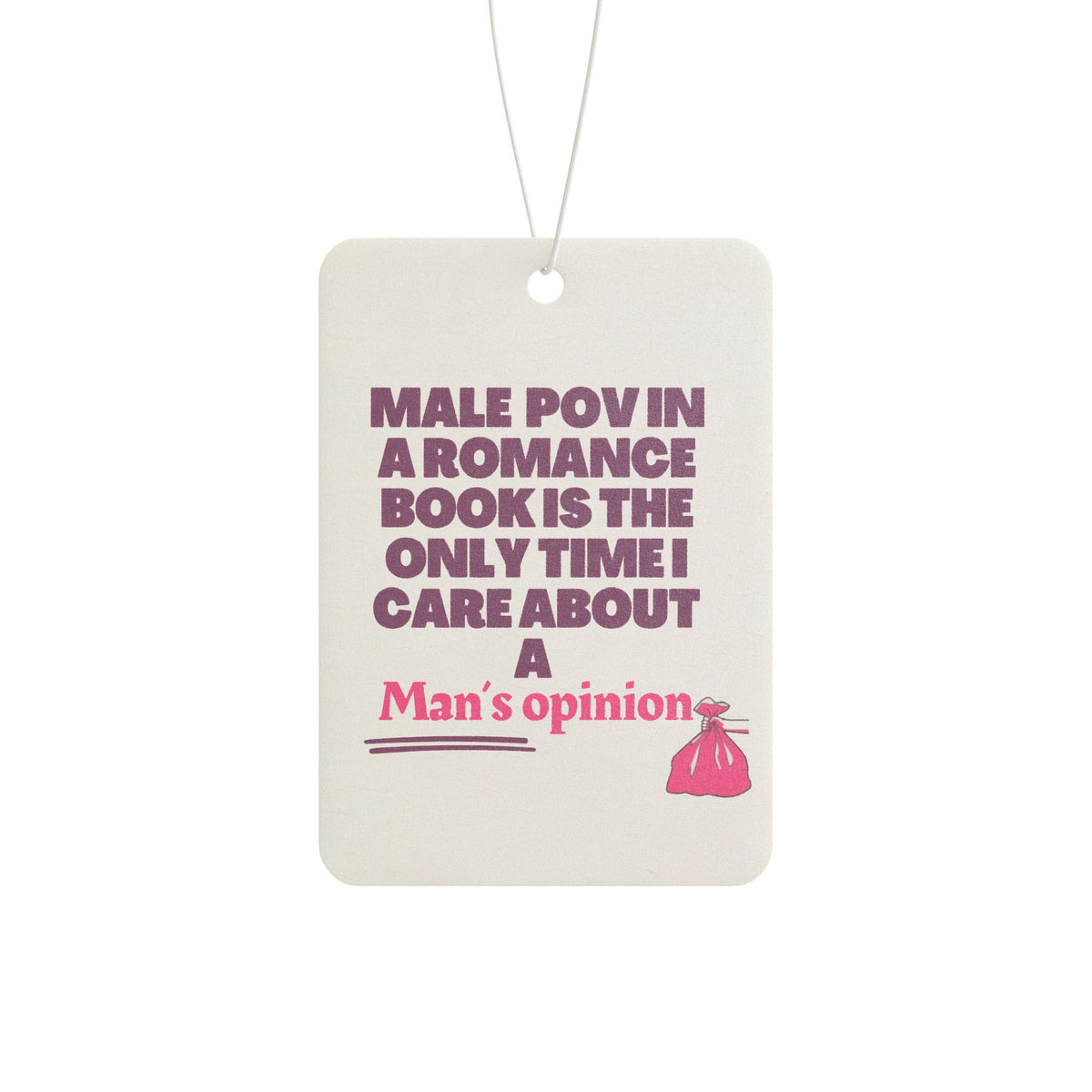 Male POV Car Air Freshener