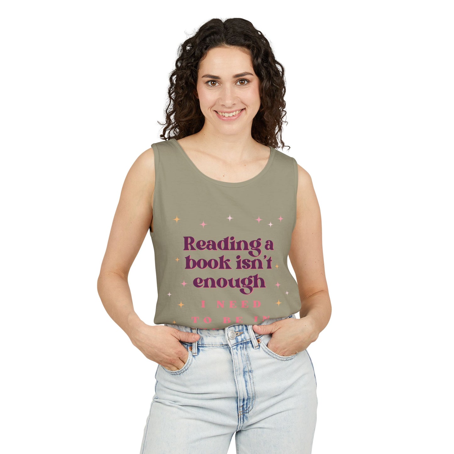 Reading Books Isn't Enough Tank Top