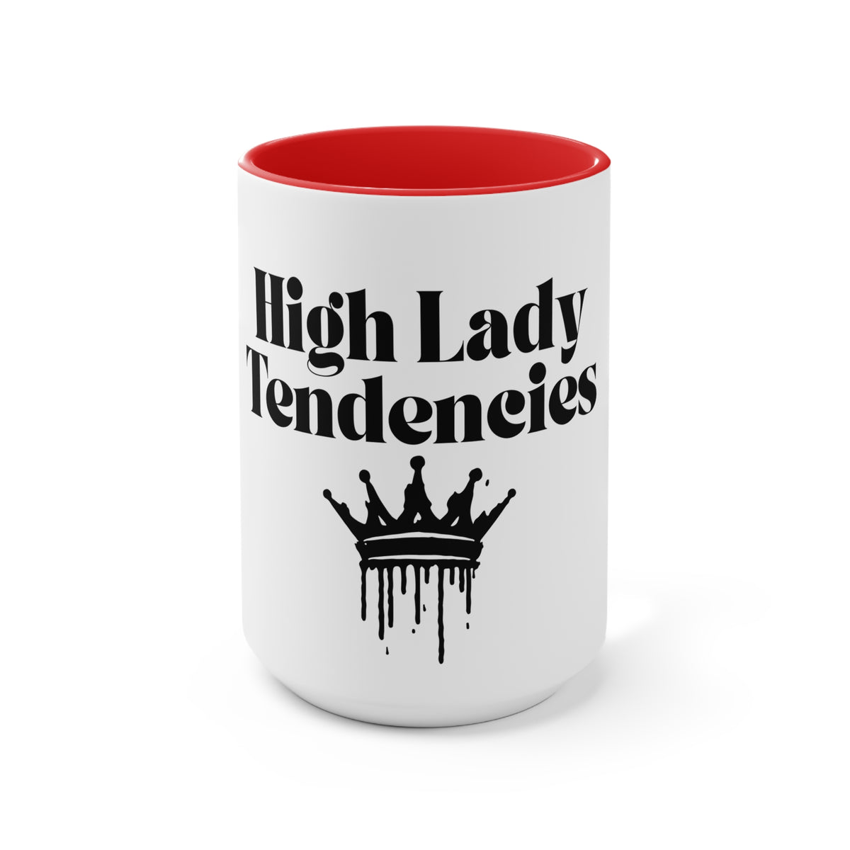High Lady Tendencies Accent Mug