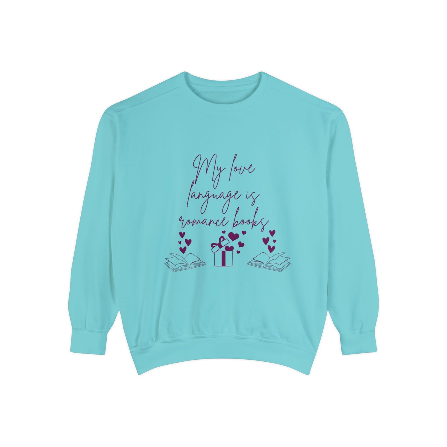 Romance Books Unisex Garment-Dyed Sweatshirt