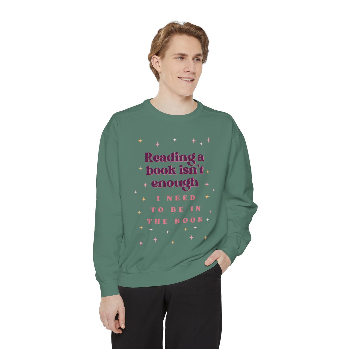 Unisex Reading Books Isn't Enough Sweatshirt