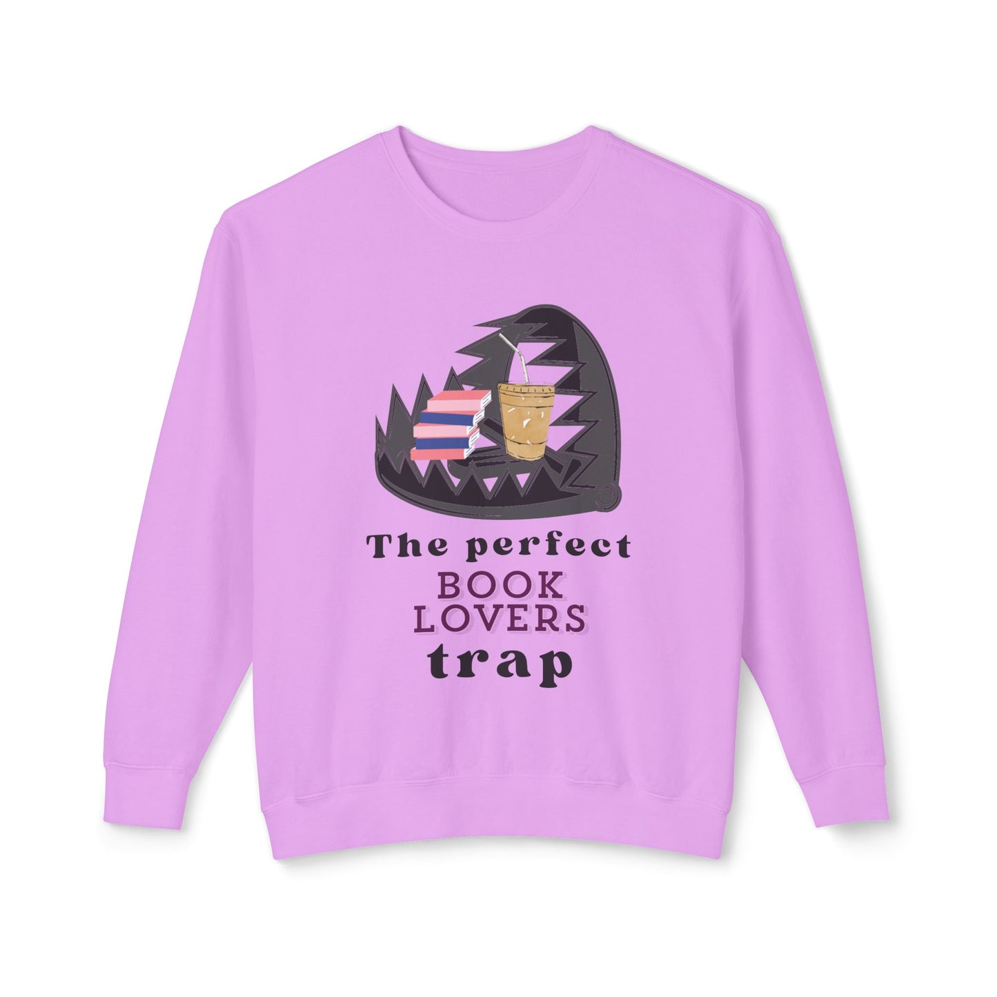 Book Lovers TRAP Unisex Lightweight Crewneck Sweatshirt