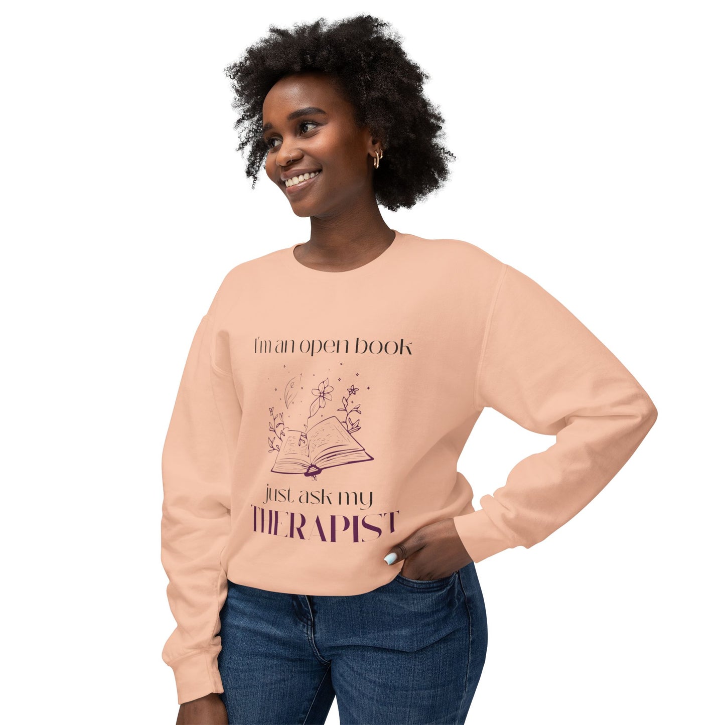 Just Ask My Therapist Unisex Crewneck Sweatshirt