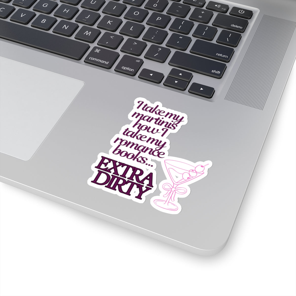 Martinis = Books Kiss-Cut Stickers