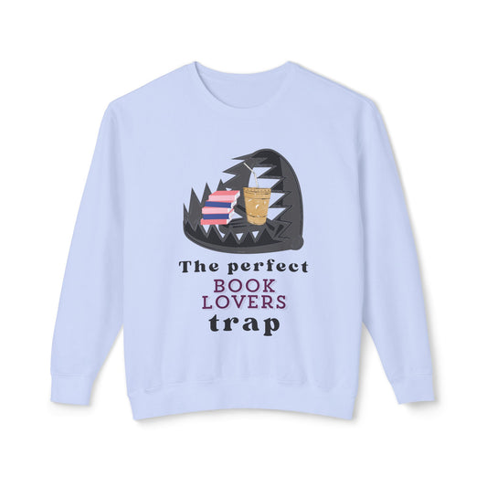 Book Lovers TRAP Unisex Lightweight Crewneck Sweatshirt