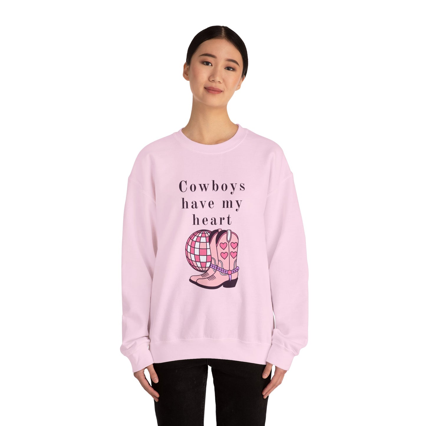 Cowboys Have My Heart Unisex Crewneck Sweatshirt