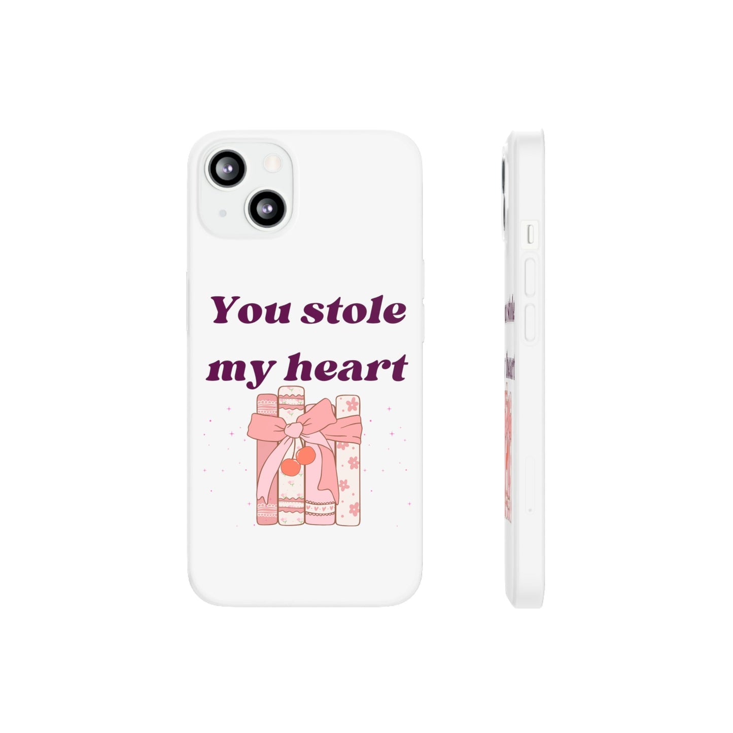 Books Stole My Heart Flexi Cases