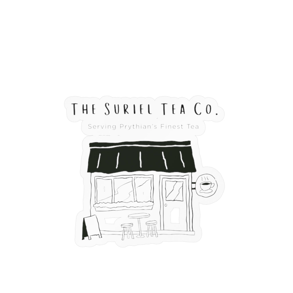 The Suriel Tea Co. Vinyl Sticker
