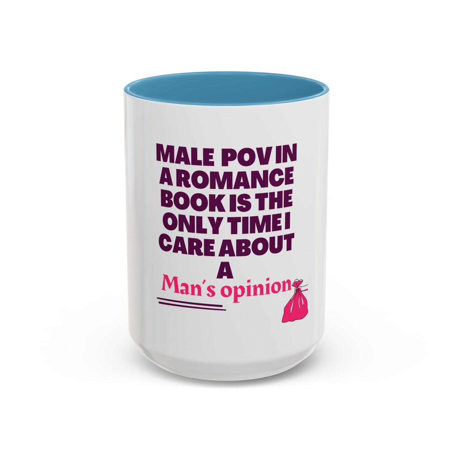 Male POV Accent Coffee Mug (11, 15oz)