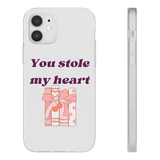 Books Stole My Heart Flexi Cases