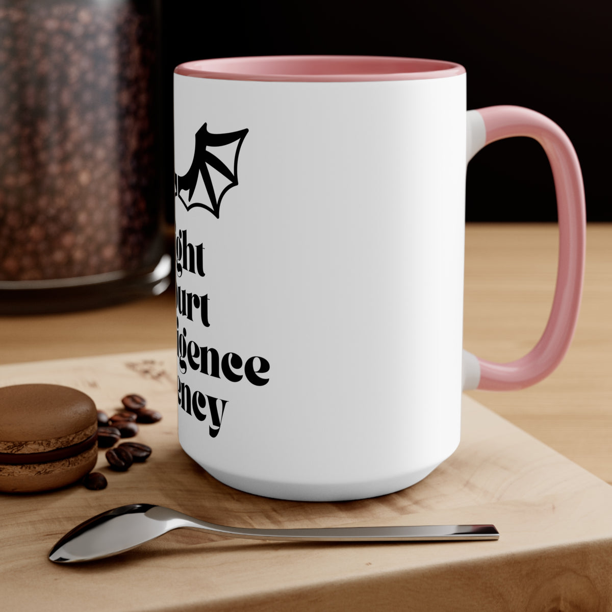 Night Court Intelligence Agency Accent Mug