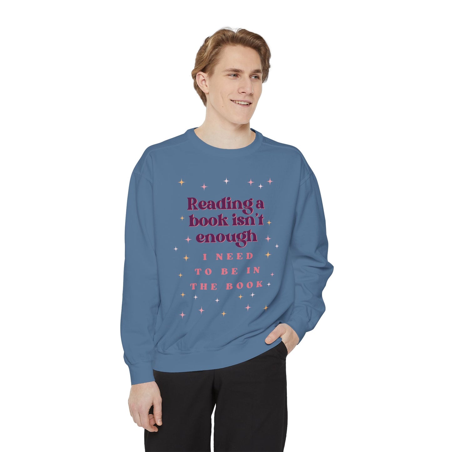Unisex Reading Books Isn't Enough Sweatshirt