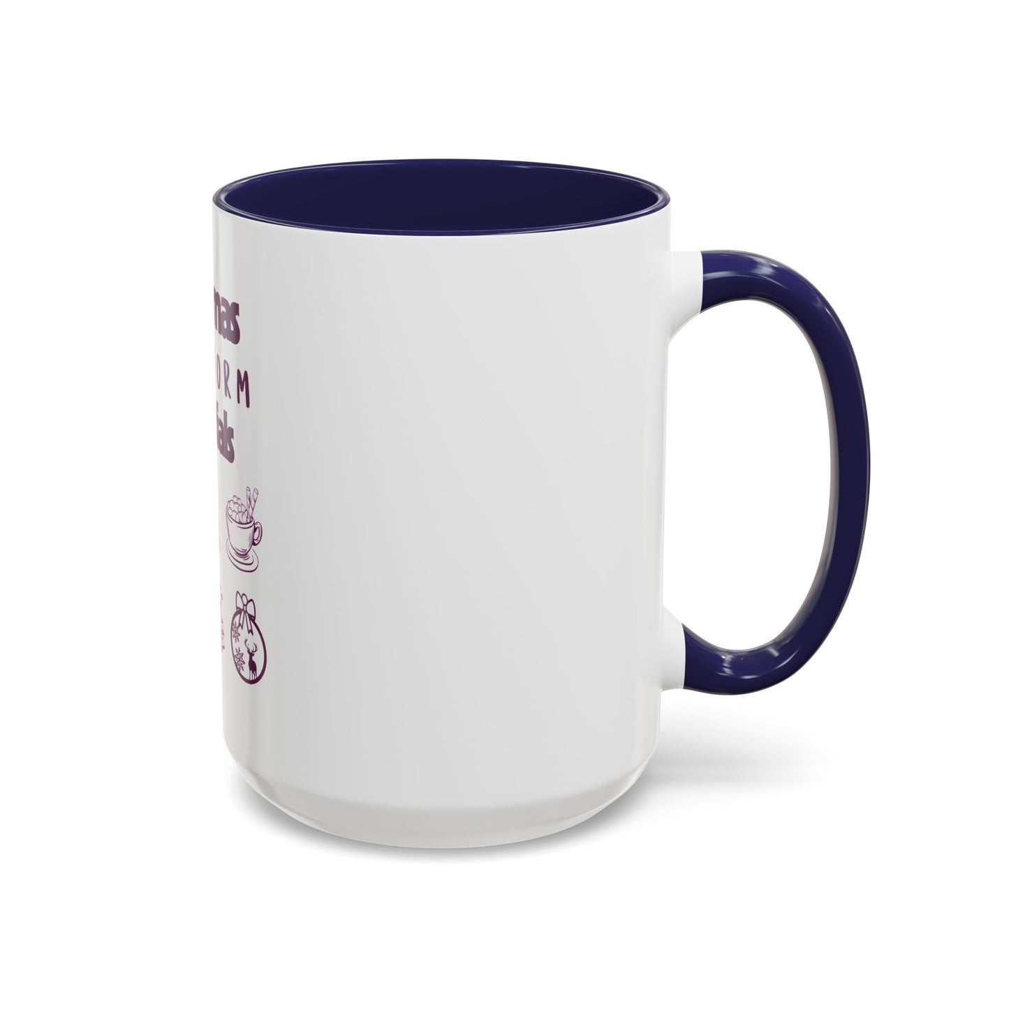 Christmas Bookworm Essentials Accent Coffee Mug (11, 15oz)