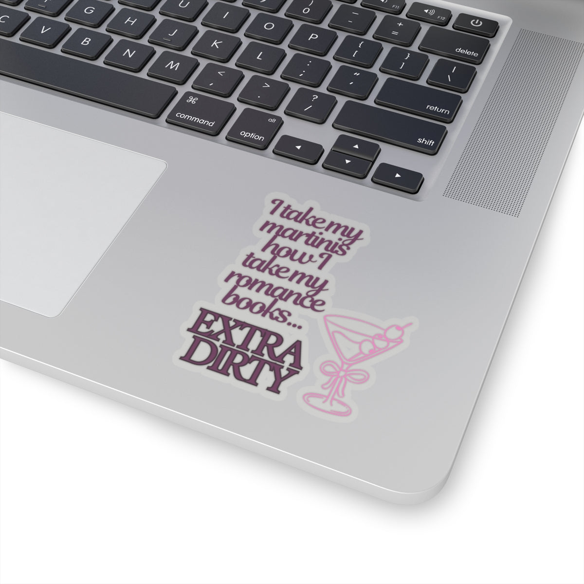 Martinis = Books Kiss-Cut Stickers