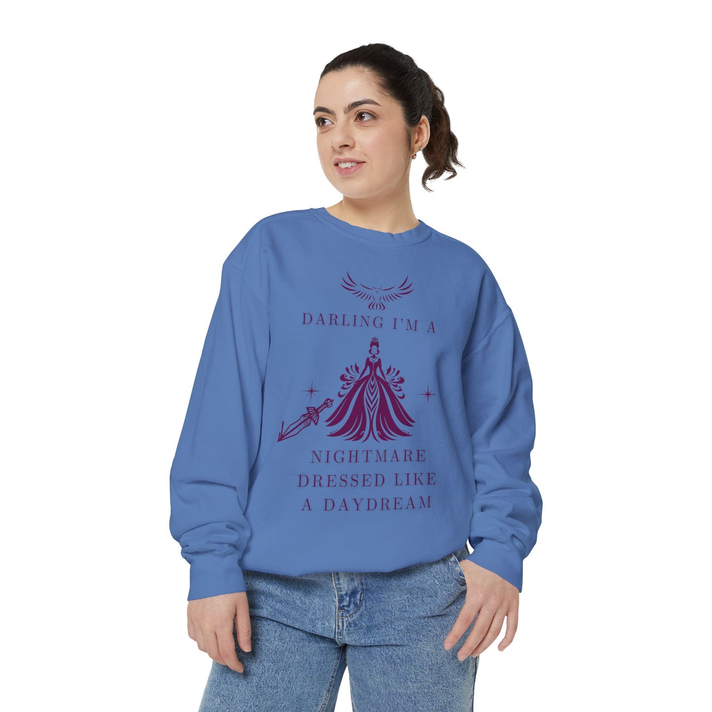 Aelin & Rowan Unisex Garment-Dyed Sweatshirt