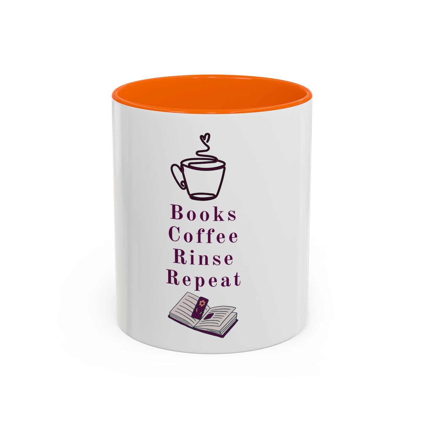 Books, Coffee, Rinse, Repeat Mug