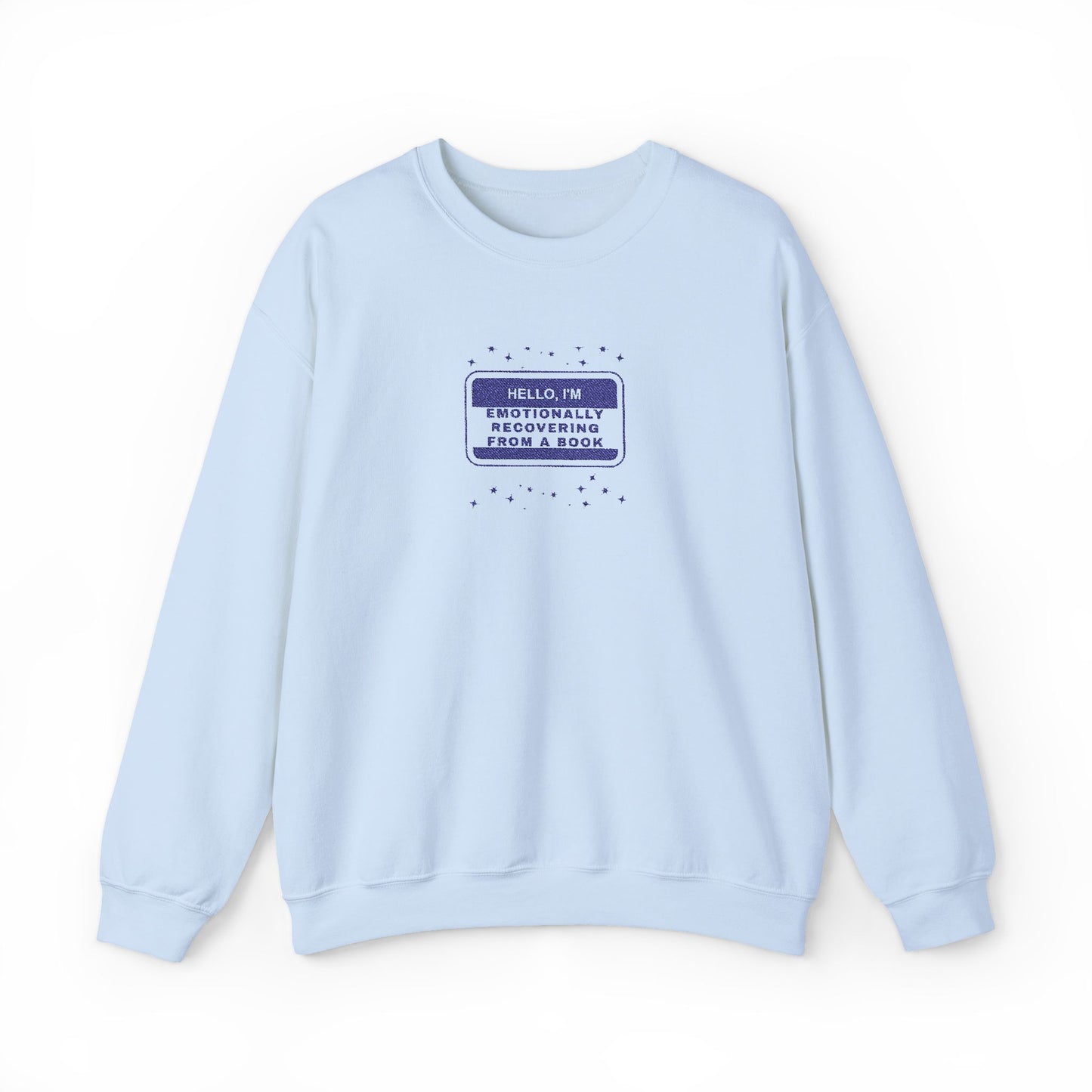 Hello, I'm..  EMBROIDERED Sweatshirt