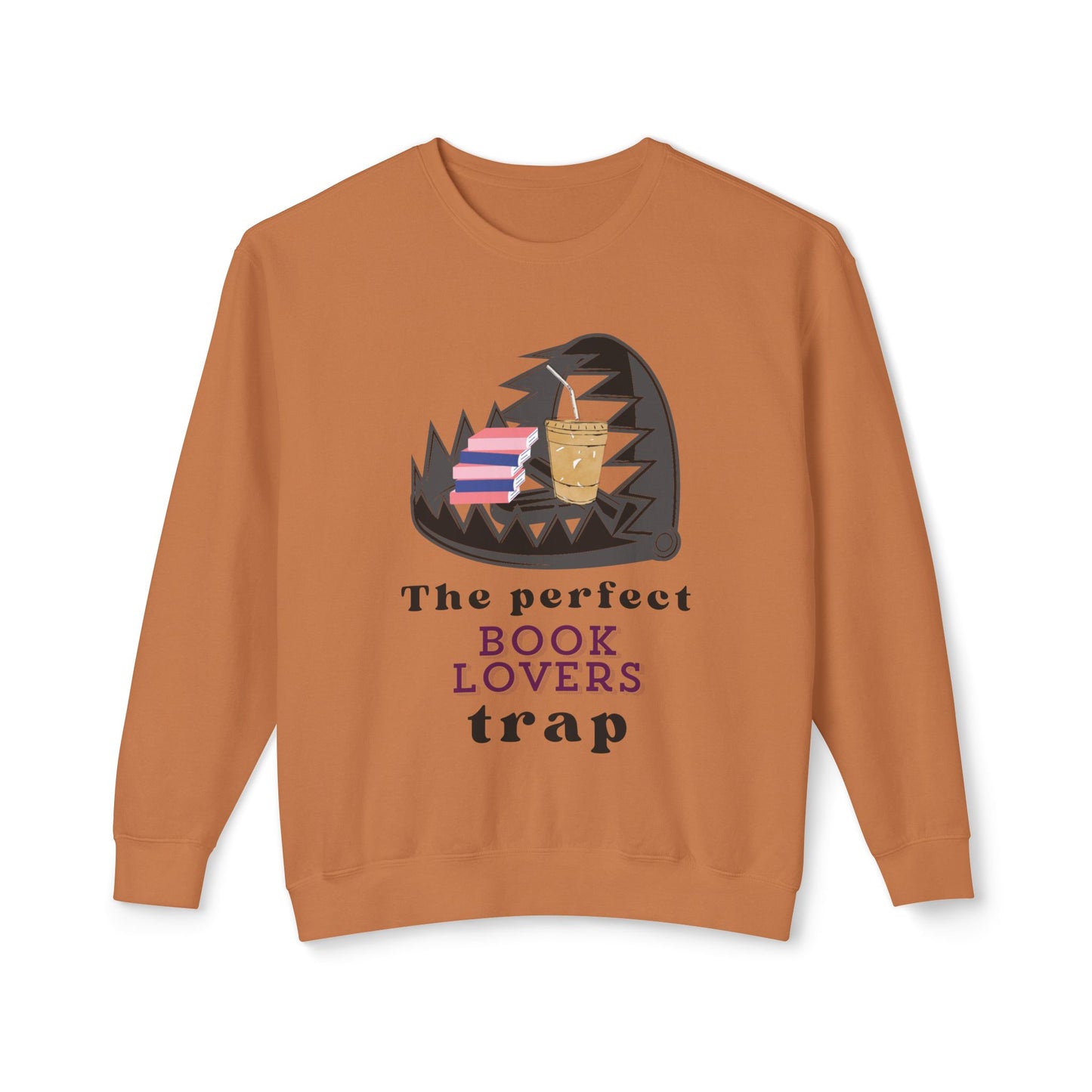 Book Lovers TRAP Unisex Lightweight Crewneck Sweatshirt