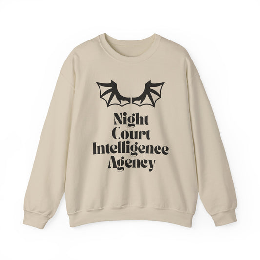 Night Court Intelligence Agency Crewneck Sweatshirt