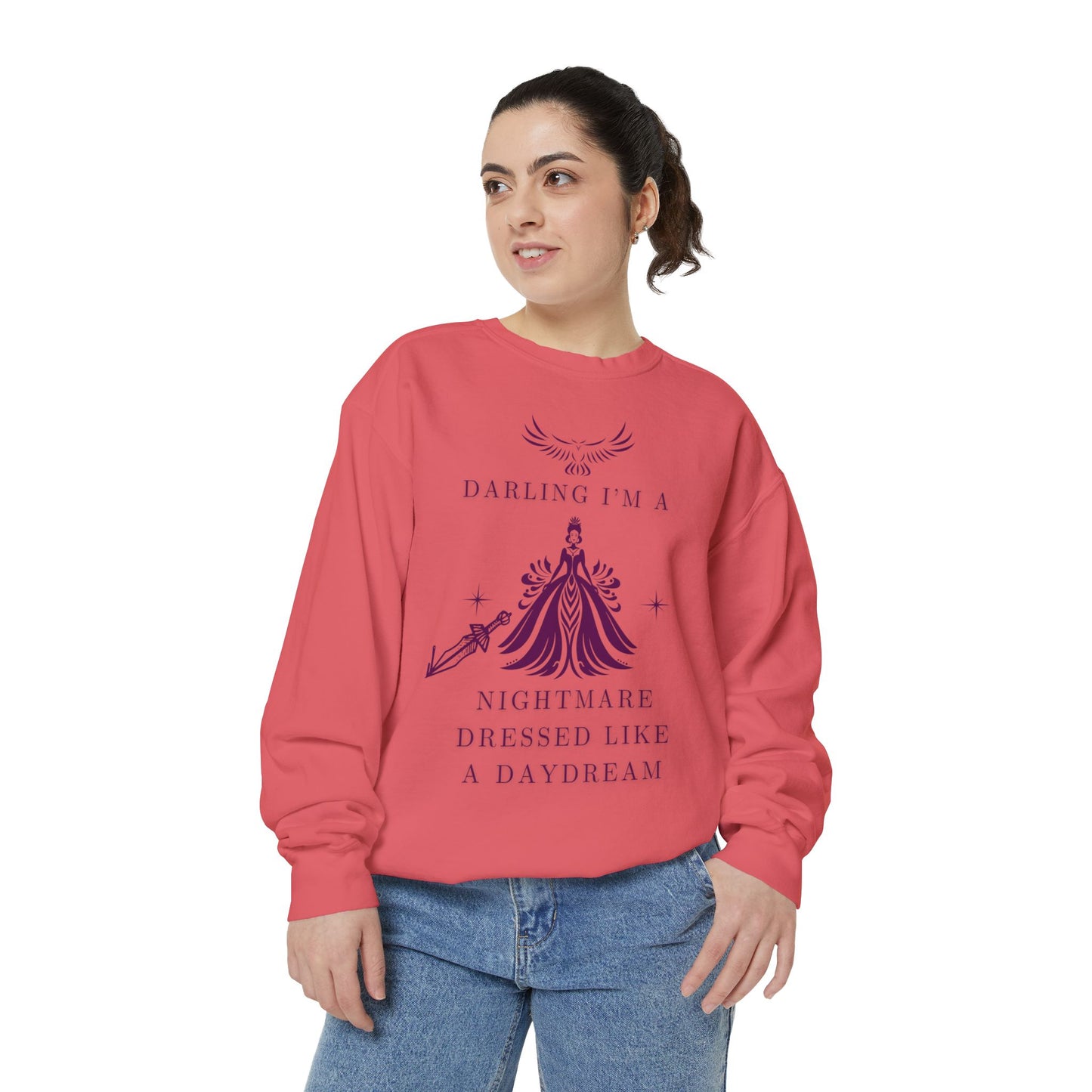 Aelin & Rowan Unisex Garment-Dyed Sweatshirt