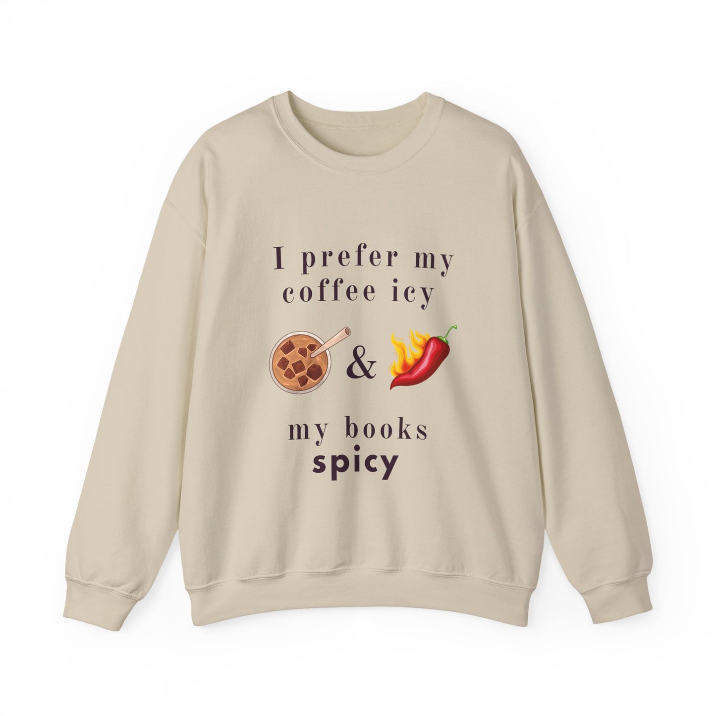 Coffee Icy Crewneck Sweatshirt