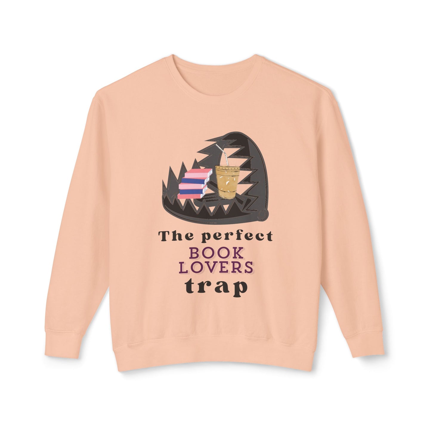 Book Lovers TRAP Unisex Lightweight Crewneck Sweatshirt