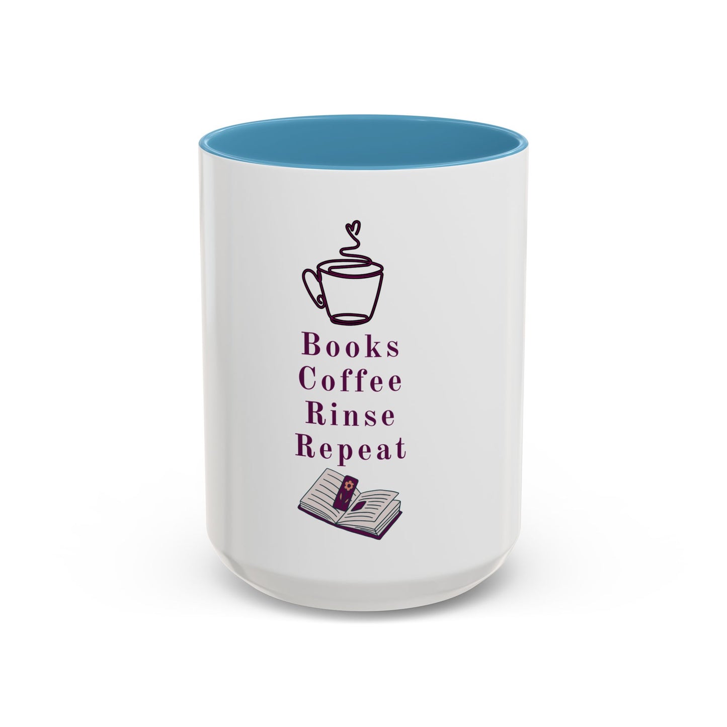 Books, Coffee, Rinse, Repeat Mug