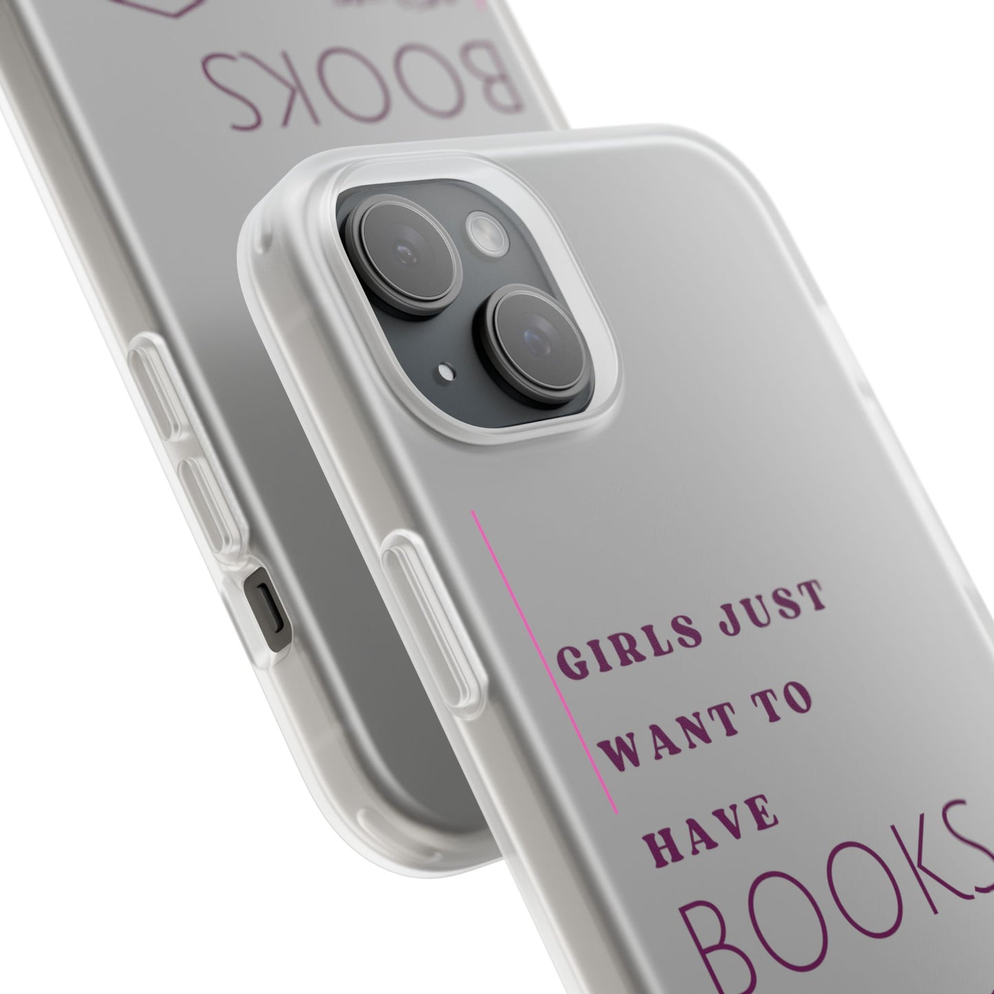 Girls Just Want Books Flexi Cases