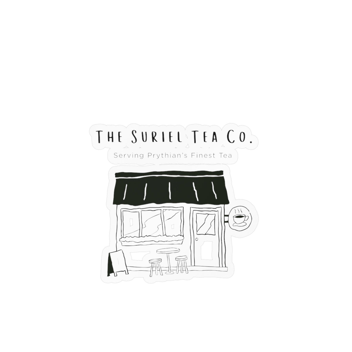 The Suriel Tea Co. Vinyl Sticker