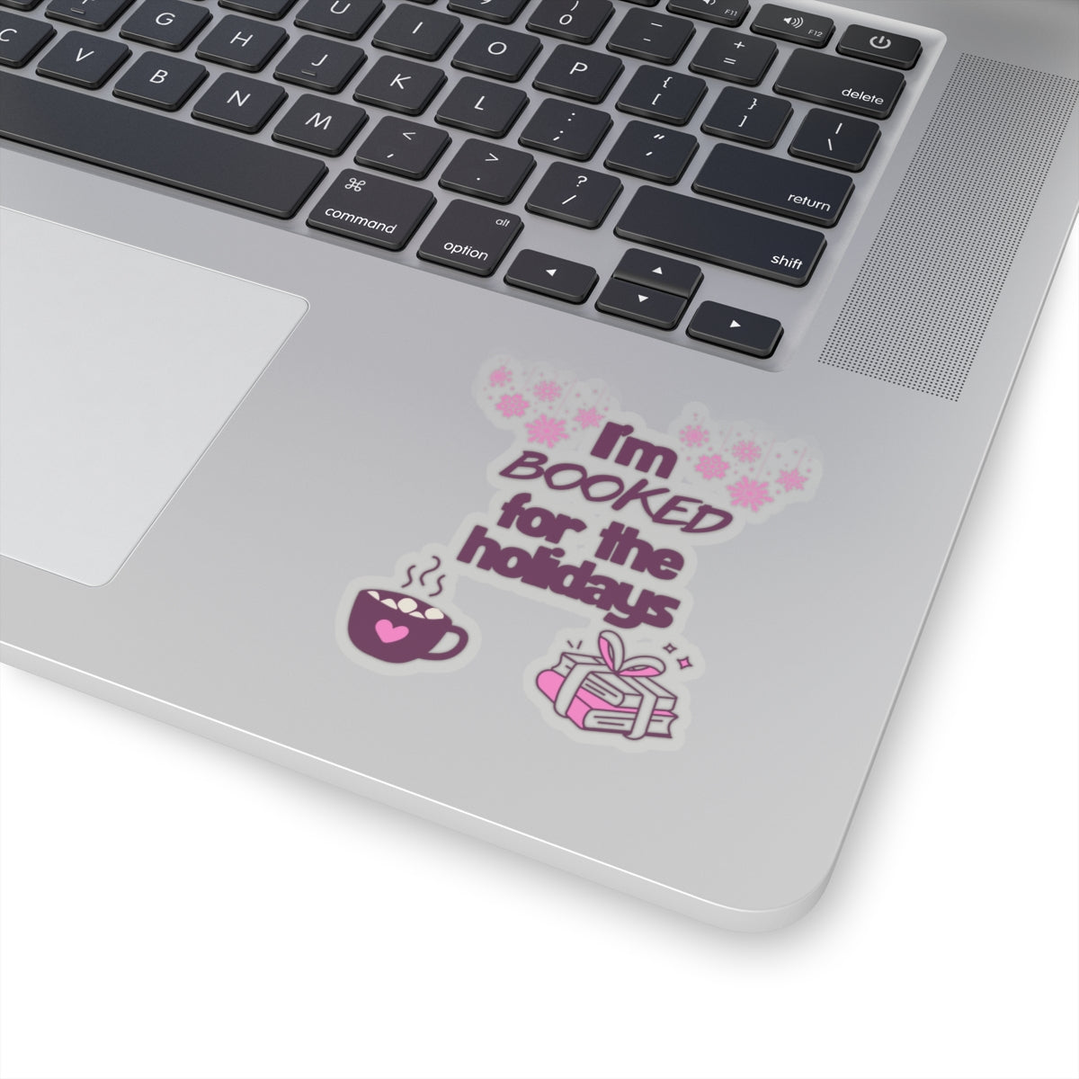 Booked For The Holidays Kiss-Cut Stickers