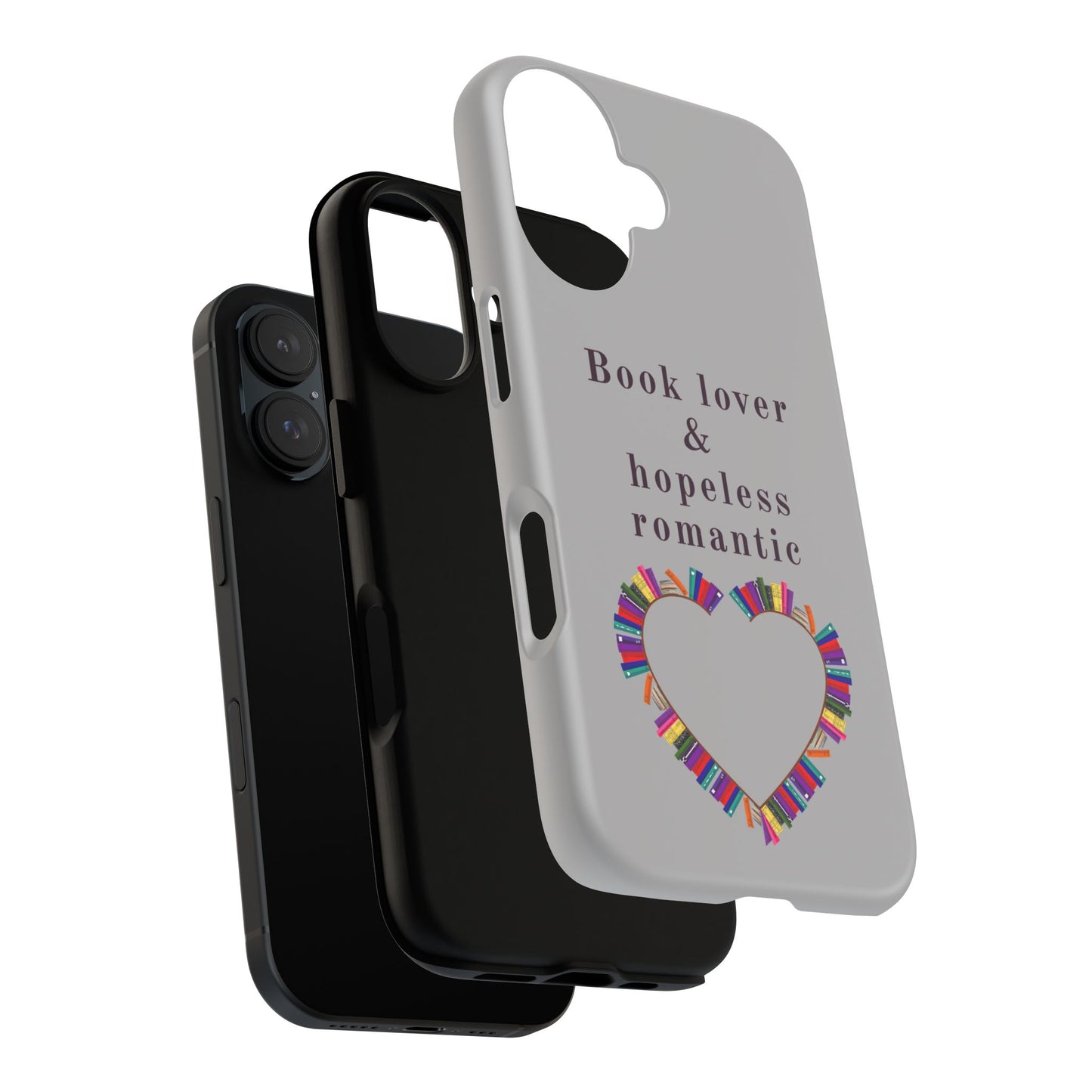 Book Lover & Hopeless Romantic Phone Case