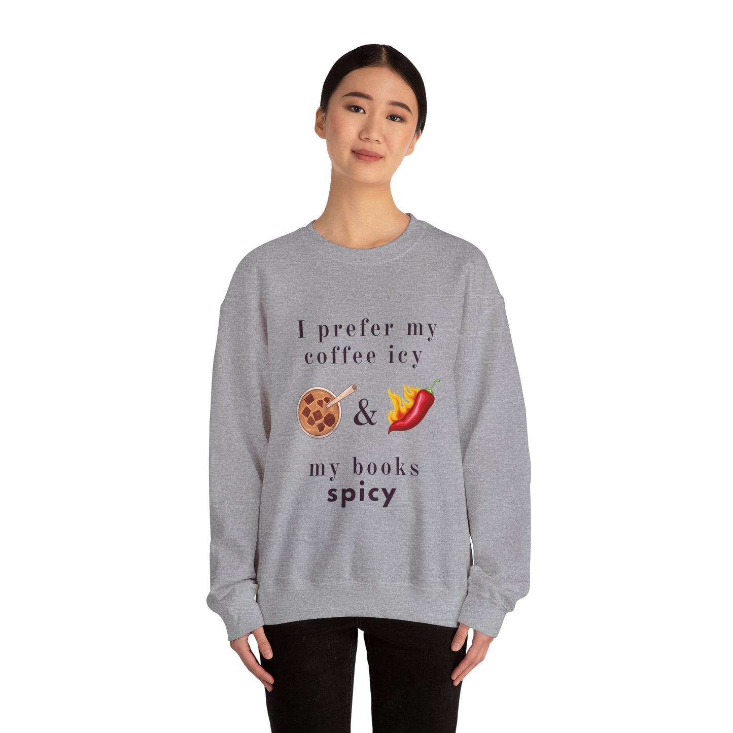 Coffee Icy Crewneck Sweatshirt