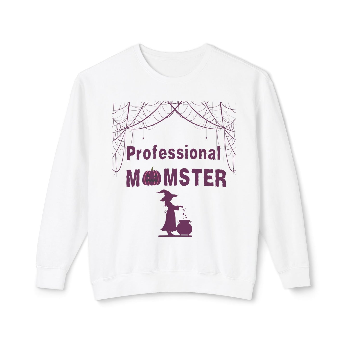 Professional Momster Unisex Lightweight Crewneck Sweatshirt