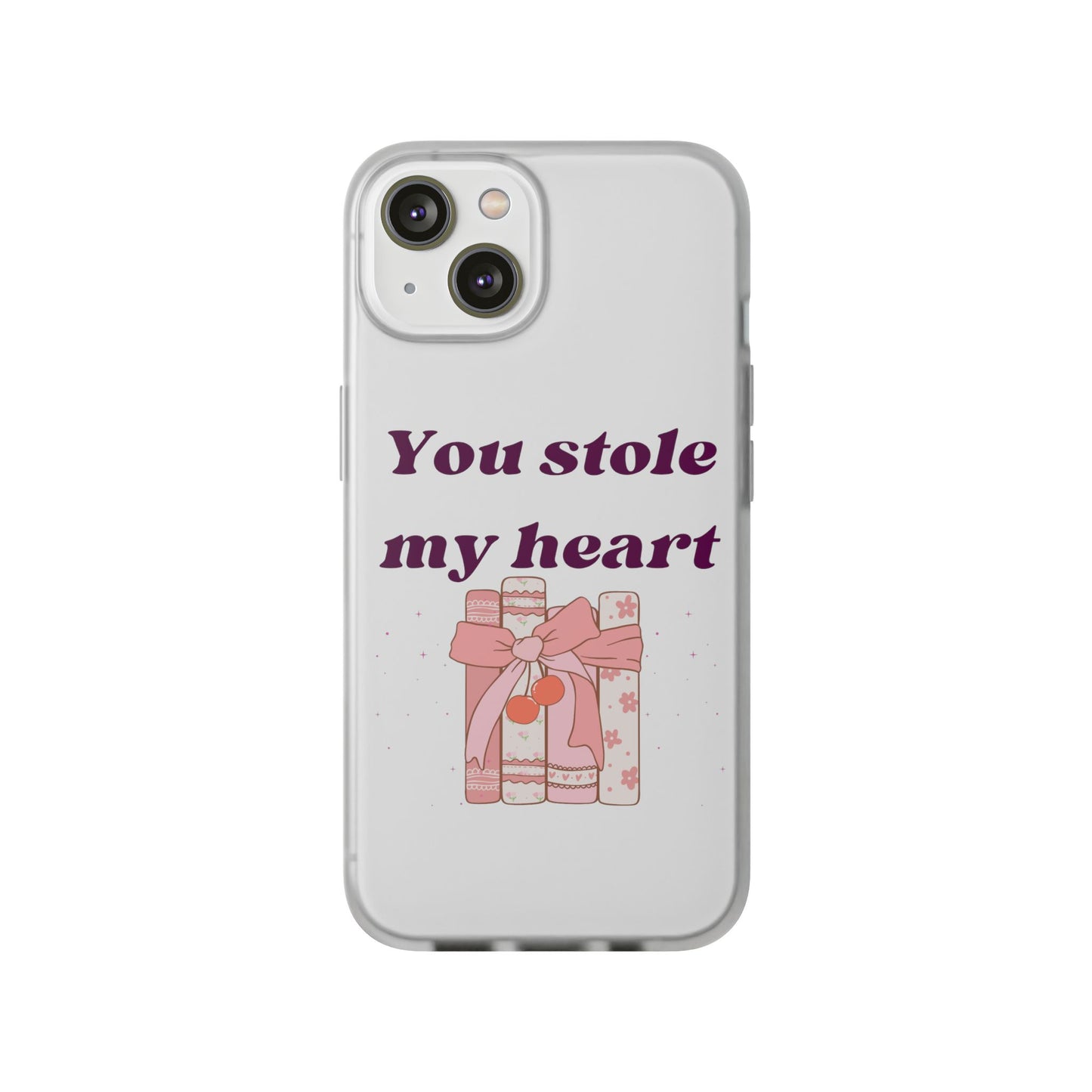 Books Stole My Heart Flexi Cases