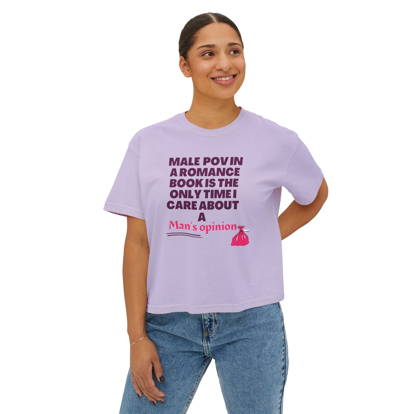 Male POV Women's Boxy Tee