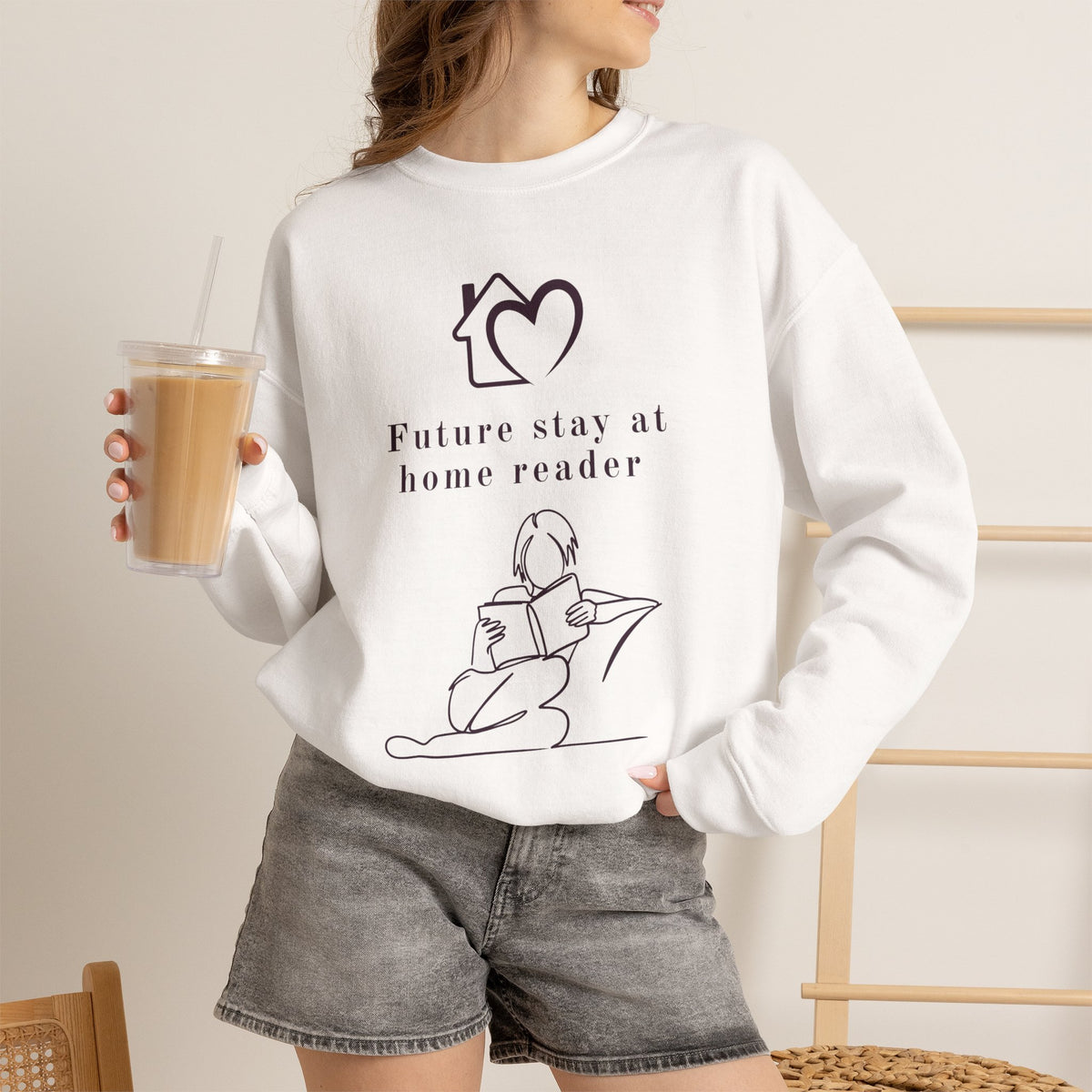 Future Stay At Home Reader Sweatshirt